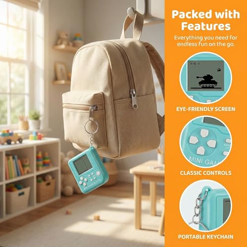 DJMUMU 12Pcs Video Game Birthday Party Favors Keychains for Kids, School Parties & Video Game Themed Events - style: 12 pcs