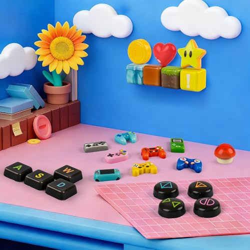 TUWUNA Video Game Party Favors 24PCS Gamer Squishy Toys | Classroom Prizes,Pinata Goodie Bag Stuffers,Birthday Gifts