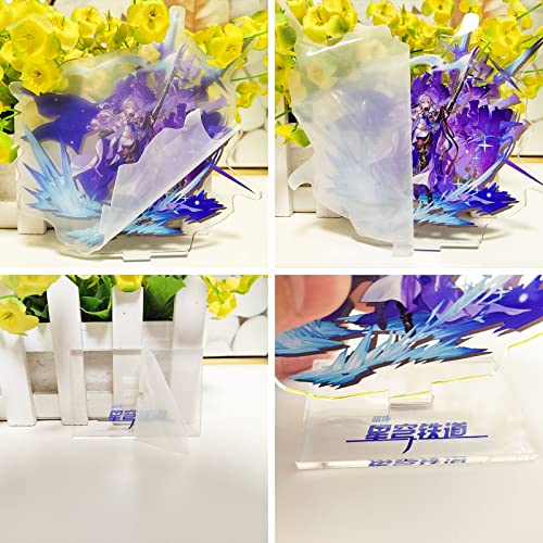 Honkai: Star Rail Acrylic Stand Figure Amphoreus' Saga of Heroes Standee Character Decorations (Aglaea) - color: Aglaea