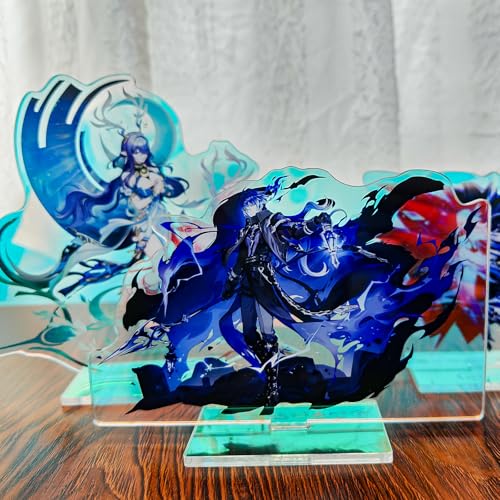 Rainteam Characters Acrylic Stand Figure,Colorful and Exquisite Character Design for Game Fans' Collection (Lauma) - color: Lauma