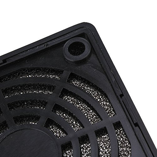 60mm Black Plastic Case Fan Filter Guard Grill or Cover PC Computer Pack of 5