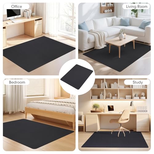 Office Chair Mat for Hard Floors,36"x48" Anti-Slip Waterproof Hardwood Floor Chair Mat,Heavy Duty Floor Protector Rolling Chairs for Home Office