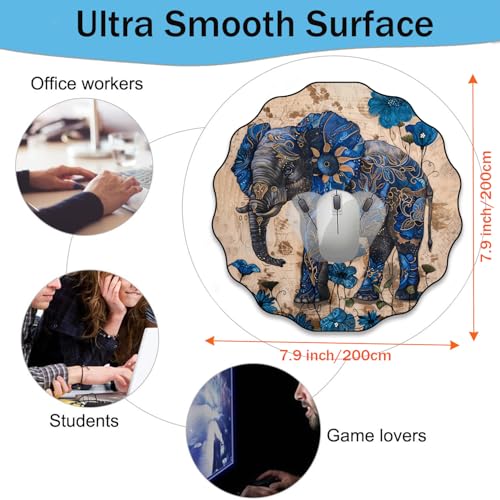 Pen Holder and Anti-Slip Mouse Pad Combination, Makeup Brush Storage Box, Tableware Storage Box, Suitable for Office and Home - Blue Spotted Weevil - color: Blue Spotted Weevil
