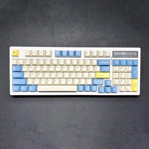 Sumgsn 163 Keys God Bless Keycaps Cherry Doubleshot Keycaps Set Fit for ISO ANSI 95% 75% 65% 60% Mechanical Keyboard Cherry Mx Switches - style: God Bless Keys
