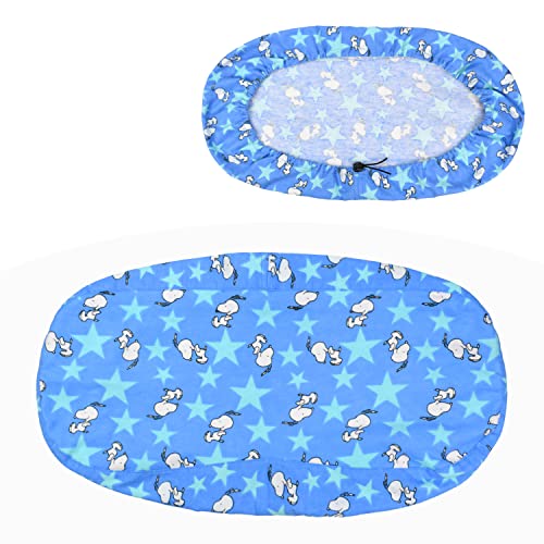 Adjustable Wheelchair Headrest Cover with Elastic Rope for Electric Power Wheelchair Users