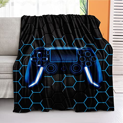 Boys Throw Blanket,Gamer Blanket Teenage Boys Gifts Ideas for Bedroom Decor Kids Teens Blanket Super Soft Fleece for Couch(MT-A22, 60’’x50) - color: Mt-a22, size: 60’’x50"