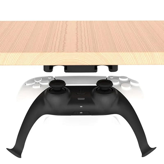 Gamepad Collect Holder Bracket for PS4 PS5 Controller Game Controller Hanger Holder, Under Table Hanging Storage Rack