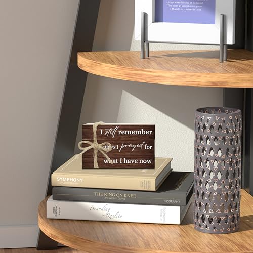 Decorative Books For Home Decor, Coffee Table Faux Wood Book Stack Decor, I Still Remember Modern Stacked Book Decor, Stacked Display Books For Shelf Mantel Nightstand Display, Three Pieces -C(09) - style: I still remember -04