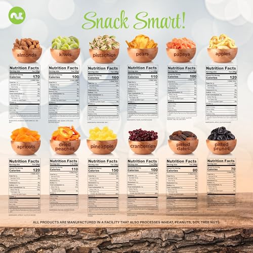 NUT CRAVINGS - Dried Fruit & Mixed Nuts Gift Basket in White Gold Box (12 Assortments) Food Arrangement, Healthy Snack Care Package, - style: 7. Elegant Gift Box - (12 Piece Assortment)