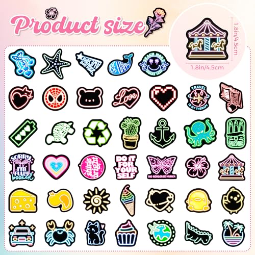 120 Pcs Glow in The Dark Neon Water Bottle Stickers, Funny Cartoon Waterproof Vinyl Laptop Decals, Phone Case Luggage Scrapbook Mug DIY Decor - color: Non-luminescent-463kscp-464kscp