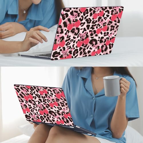 Mektron Case for 2026 MacBook Neo 13-inch A18 Pro chip A3404 Laptop Cover with 13-inch (Diagonal) Liquid Retina Display+ Keyboard Cover+ Screen Protector, Cherry & Cheetah - color: Cherry & Cheetah