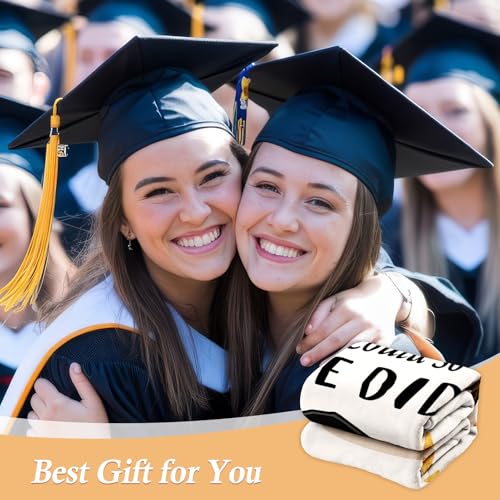 Graduation Gifts for Women Her 2026, Flannel Soft Graduation Blanket for Woman Decor - High School College Graduations Gifts for Women, Congratulation Masters Degree Phd Graduates - 50" x 60" - color: Graduation