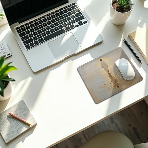 Christian Jesus Walking on the Water Mouse Pad, Christian Jesus Gifts Mouse Pads Mousepad for Desk Office Computers Laptop, Religious Office Supplies Desk Accessories, 9.5x7.9 Inch - color: 13Child, size: 9.5x7.9