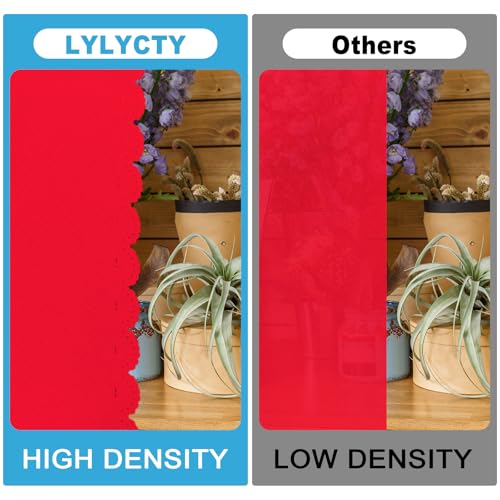 Red Photography Backdrop for Photoshoot, Fabric, 5x7 FT | Versatile Studio Photo Backgrounds, Easy to Install, for Portraits Shooting, Party Decor, Live Streaming, Video Recording - color: Red, size: 5X7 FT