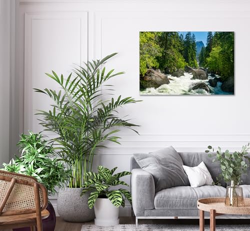 SKASNFAI Yosemite Wall Art for Office Pictures Landscape Wall Decor National Park Mountain Nature Posters Print Canvas Artwork for Living Room (20L x 30W) - color: Mountain 06, size: 20"L x 30"W