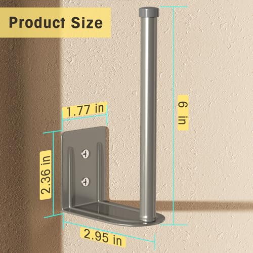 2 Pack Hat Racks for Baseball Caps, Stainless Steel Hat Organizer for Baseball Cap, Hat Holder Storage Organizer, Hat Hanger Strong Adhesive/Wall Drilled for Door, Bedroom, Closet(Light Grey 6 in) - color: Light Grey, size: 2 Pack 6 in