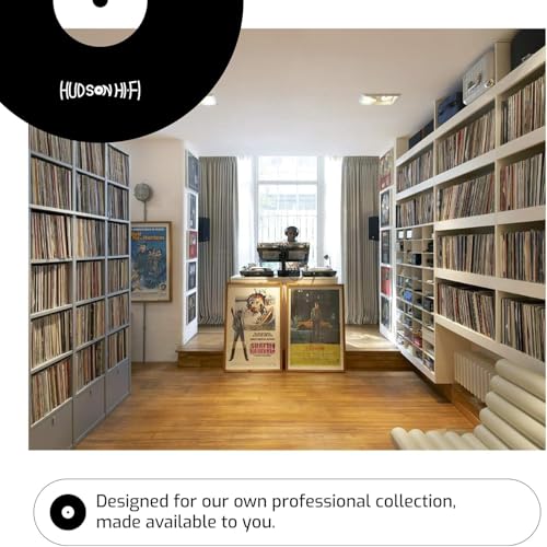 Hudson Hi-Fi Anti-Static Vinyl Record Sleeves - Durable Clear Disc Sleeves- Protect Your LP Albums from Scratches, Dust & Dirt - Acid-Free Rice Paper Disc Covers, 50x Outer Sleeves - size: 50 Outer Sleeves