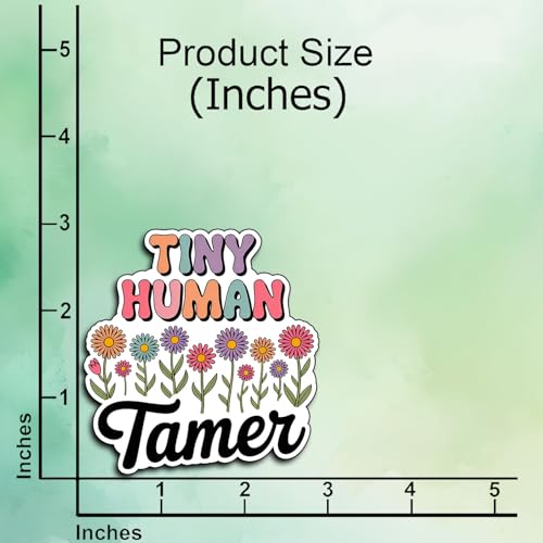 (3Pcs) Tiny Human Gamer Sticker Gaming Floral Vinyl Decal for Laptop Water Bottle Phone Case Tablet Tumbler Car Accessories Funny Gamer Gifts Girls Teens Women Gamers 3 Inch