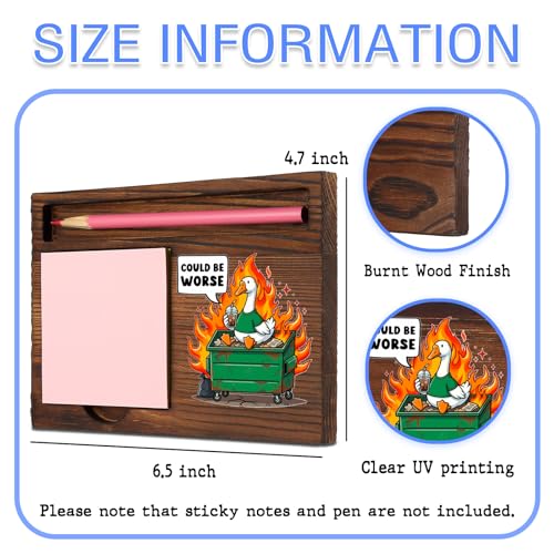 We’re All in This Together Desk Decor, Funny Office Sticky Note Holder for Coworker Team Gift, Memo Pad Holder Work Desk Organizer STYW12 - style: We’re All in This Together