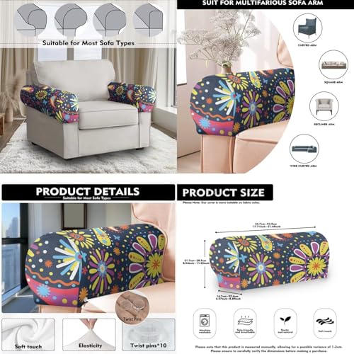 Bat Skulls Headrest Cover Furniture Covers for Recliners Non Slip Chair Protectors Fade Resistant Headrest Slipcover Sofa Couch Cover Chair Back Covers - color: Bat Skulls