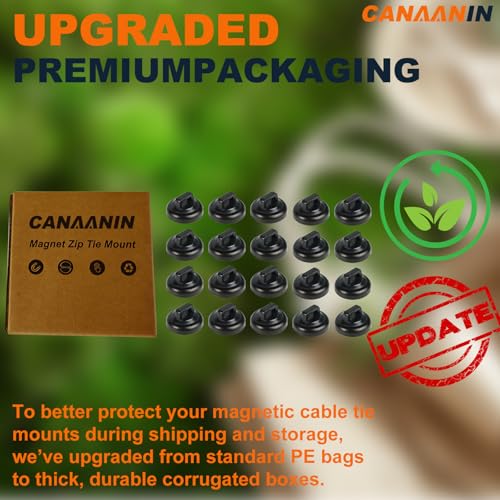 Magnet Zip Tie Mount Magnetic Zip Ties Mount Clips Base Holder Strong Multipurpose Wire Cable Holder Mount Wire Clips Management for Home Office Marine Electrical Wiring (Black, 24 Piece) - size: 24 Piece