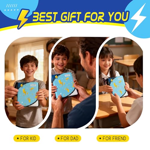 Trading Card Binder 4 Pocket,400 Pocket Card Collection Binder with 50 Removable Sleeves,PU Waterproof Top Card Book,3-Ring Zipper Collectible Trading Card Album for MTG/TCG/Card Holder Gift(Blue) - color: Blue, size: Small