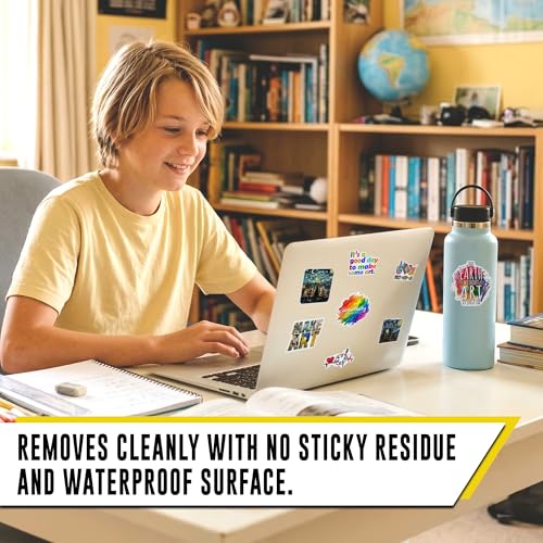 Art Stickers 12pcs for Students Artists, Waterproof Artist Stickers, Art Theme Stickers for Laptop Water Bottle - color: Art