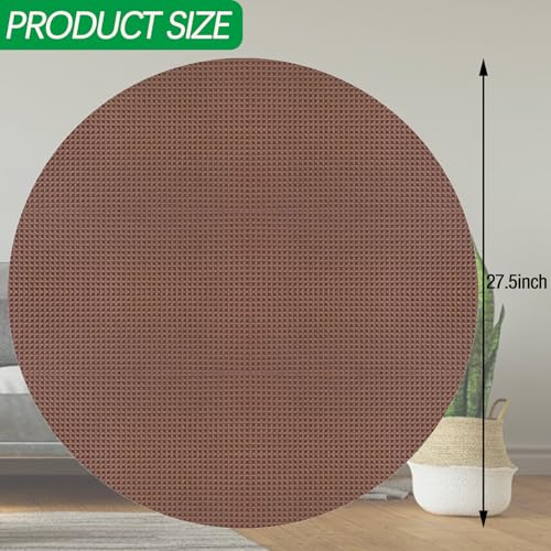 Non Skid Round Furniture Pad, Recliner Pads for Hardwood Floors, Circular Rubber Pad, Furniture Gripper Pad for Protecting Hardwood Floor Tile Floor and More from Scratching Fits Recliners - size: 1PCS-Round-Coffee-27.5"
