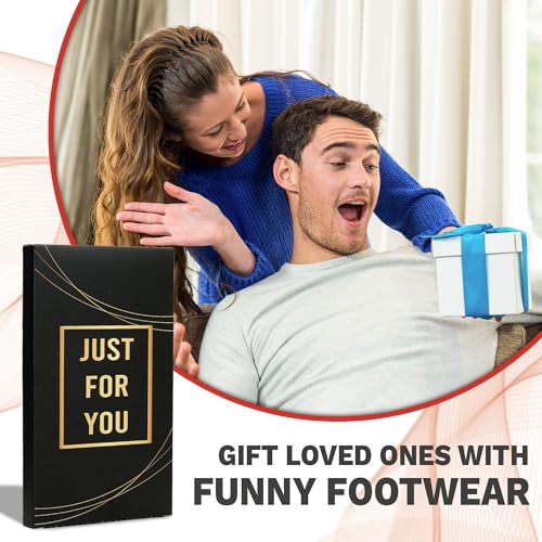 ZAGKOO Funny Socks for Men, Women - Stocking Stuffers for Men - color: Fart 1