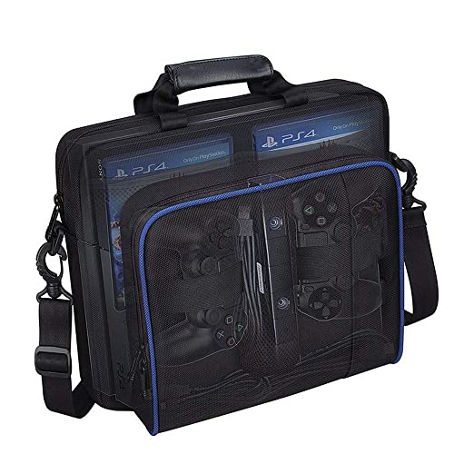 Carrying Case for PS4, New Travel Storage Carry Case, PlayStation Protective Shoulder Bag Handbag for PS4 PS4 Slim System Console and Accessories