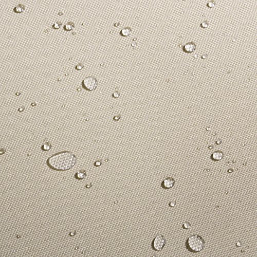 Classic Accessories Montlake FadeSafe Water-Resistant Patio Lounge Back Cushion Cover, 23 x 20 x 4 Inch, Antique Beige - color: Antique Beige, size: 21 x 20 x 4 Inch