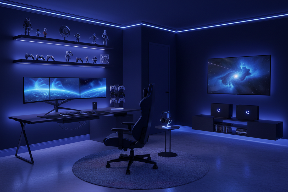 How to Create Zones in Your Gaming Room for a Better Setup