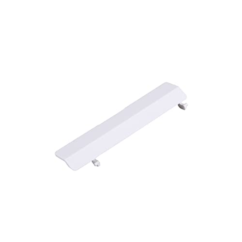 Wii Console Replacement Dust Door, 3 in 1 Repair Part Slot Cover for Nintendo GameCube, NGC Conrtroller/NGC Memory/SD Slot Lid-White - color: white