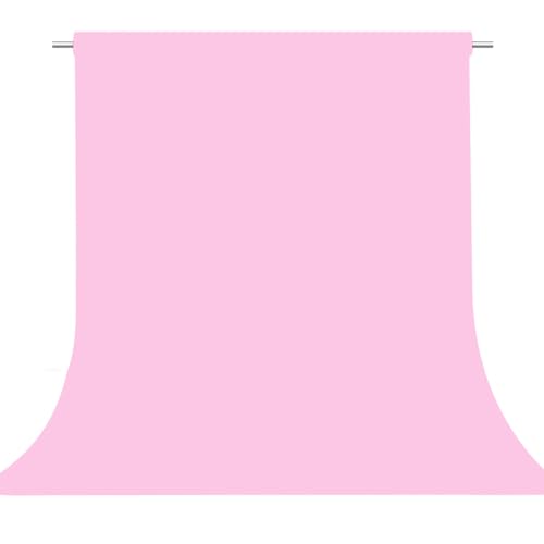 Pink Photo Backdrop for Photoshoot, Pink Photography Backdrop for Portraits, Fabric Background for Product Photography and Video Creation 5FTx7FT - color: Pink, size: 5x7 FT