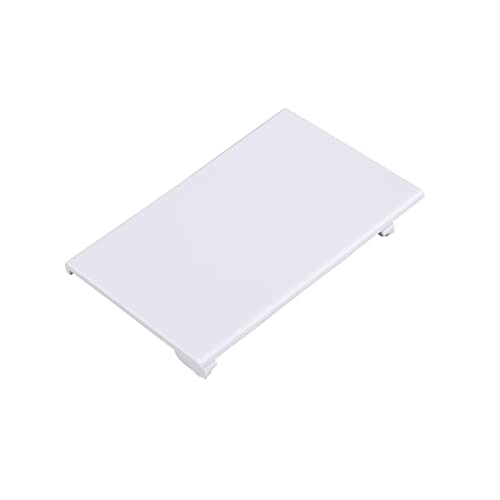 Wii Console Replacement Dust Door, 3 in 1 Repair Part Slot Cover for Nintendo GameCube, NGC Conrtroller/NGC Memory/SD Slot Lid-White - color: white