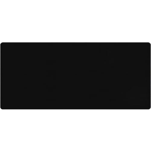 Gaming Mouse Pad Large XXL Extended Desk Mat with Non-Slip, Special-Textured Surface, Stitched Edges for Gaming and Office Home - Black - color: Black