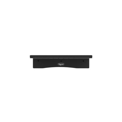 Koova WiFi Router or Speaker Shelf | Floating Shelving for Cable Box, Modem, Gaming System & Streaming Media Devices | Vented Airflow Metal Panel - size: Koova Router Shelf for Horizontal WiFi Routers
