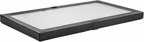SE Glass Top Display Box - JT9214 - size: 14-½” x 8” x ¾"