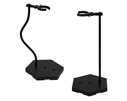 DS. DISTINCTIVE STYLE Action Figure Stand 12 Inch Connectable Metal Toy Stand for 1/6 and1/9 Scale Figures