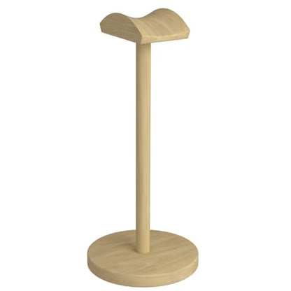 Headphone for Desk Hanger Holder Organizer Keeper Racks Storage Mount Gaming Headset Stand Premium Functional Craftmanship Headset Stand (Wood Tone) - color: wood tone