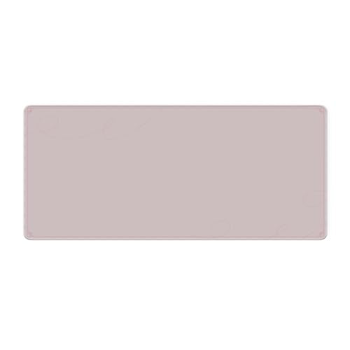 Pixio Mouse Pads - 36 x 16 inch XXL Caligraphy Pink Multifunctional Large Desk Mats for Gaming, Office, Desktop Anti-Slip Waterproof Washable Computer Mouse Mat - color: Pink Caligraphy