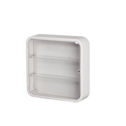 Blind Box Wall-Mounted Display Cabinet (White Small Size) - size: white small size