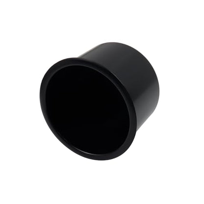 Dnyta 4 Pcs 3.8" x 2.6" Black Plastic Cup Holder Insert Medium Car Seat, Cup Holder Sofa Insert Replacement for Sofa, Boat, Truck, Car, Recliner - color: 4pcs, Black, size: 3.8" x 2.6", Bottom U-shaped groove