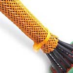 1/8" PET Expandable Braided Sleeving - Color: Beige - Length: 225FT - color: Beige, size: 0.125 Inch Dia - 225 Feet