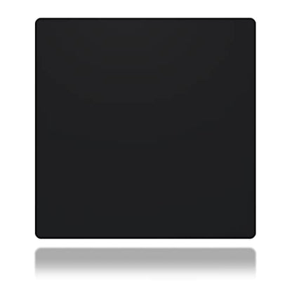 Gamer Boss - Gaming Mouse Pad - 18 x 16 Inches - 4mm Thick with Stitched Edges, Non-Slip Rubber Base, Premium Cloth Mousepad, Desk Mat for Laptop, Keyboard, Computer & PC (Medium, Black) - color: Black, size: 18" x 16"
