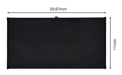 Keyboard Bag Case Sleeve Pouch for Universal Keyboard, Logitech/Razer/Das/Havit/Apple Magic Keyboard Protector, Wireless/Wire Computer/Gaming PC Keyboard Dust Cover-Black - color: Black - 20.87 x 11 Inch