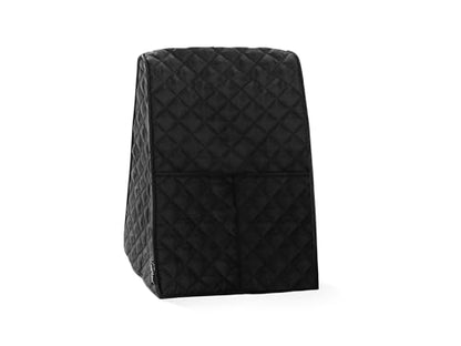 Covermates Keepsakes - Rounded Top Appliance Cover - Dust Protection - Stain Resistant - Washable - Appliance Cover, Black - color: Black Quilted Polyester, size: 12W x 12D x 17H