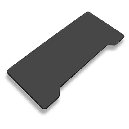 Kado Lift Riser Acrylic for External Keyboard, Frosted Surface Black, Office Gaming Laptop Keyboard Cover Mechanical 40%/60%/65%/70% Stand Holder Made for MacBook Air/Pro 13"/14"/15"/16"