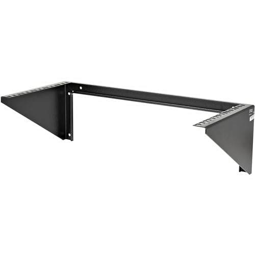 StarTech 5U Vertical Wall-Mount Rack Bracket, 19in, 200lb (RK519WALLV) - size: 5U
