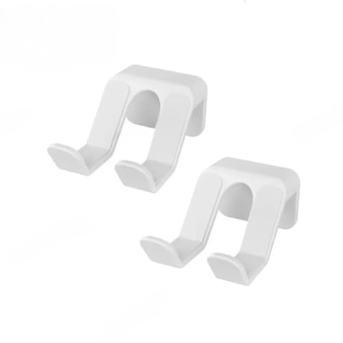 Storage Rack Wall Mounted Game Controller Bracket for Nintendo Switch Pro/PS5/PS4/Xbox Gamepads Stand Hanger Holder Accessories (White (2 Pieces)) - color: WHITE (2 PIECES)